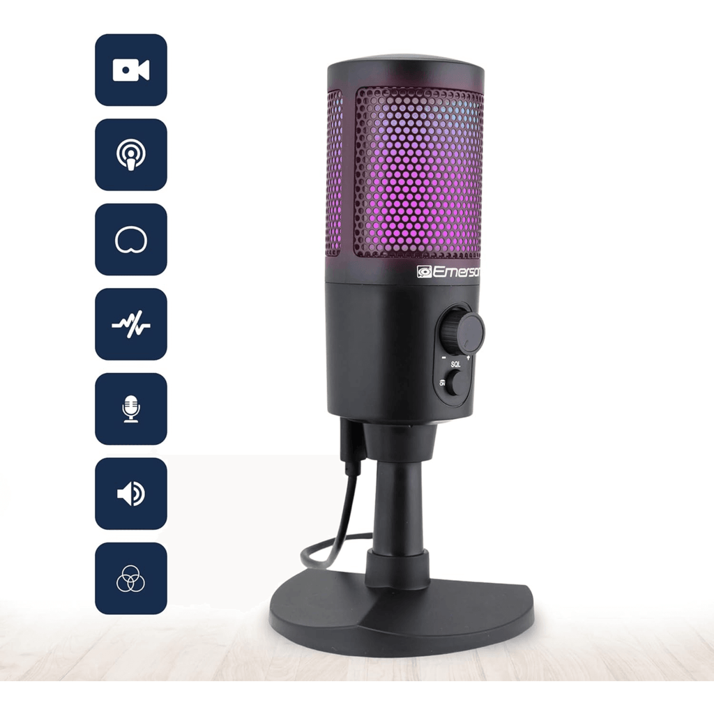 Emerson EAM-9050 USB Gaming & Streaming Microphone