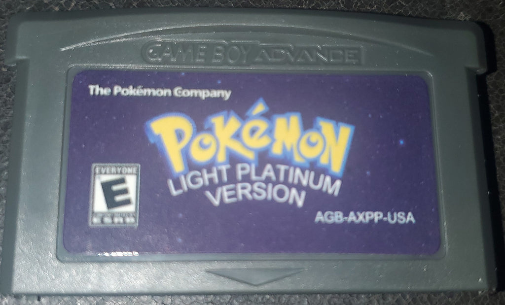 Pokemon Light Platinum GBA ROM Hack Video Game Custom Gameboy Advance