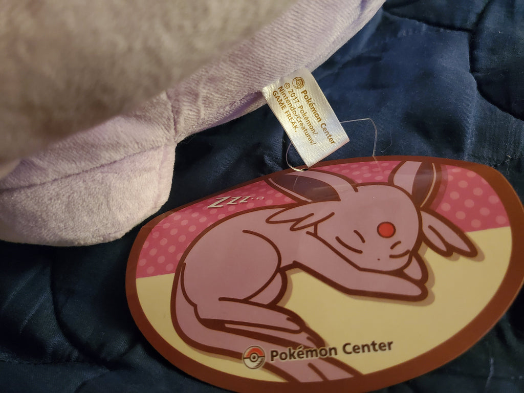 Pokemon Center Espeon Sleeper Plush Eeveelutions Plush Rare Authentic