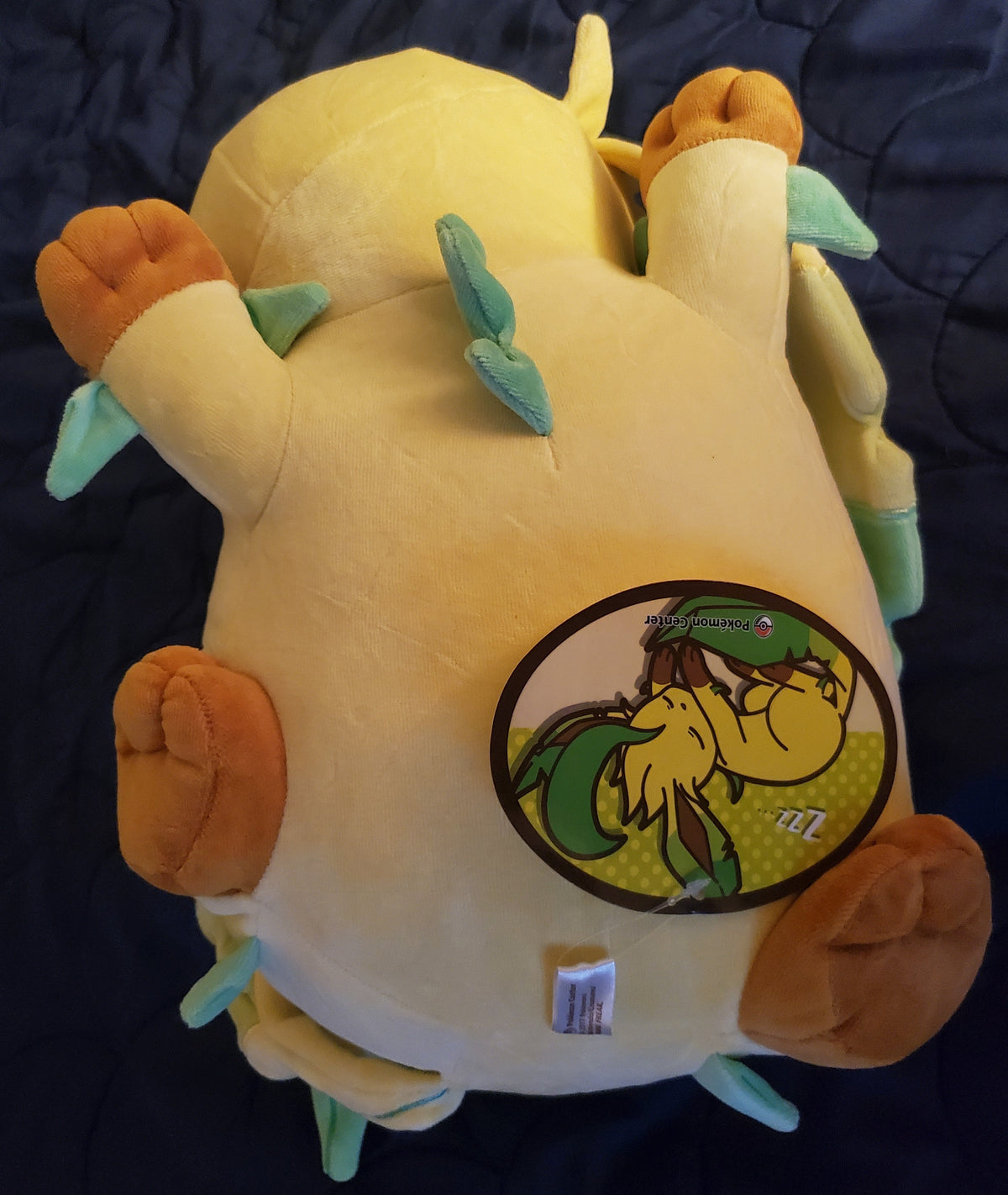 Pokemon Center Leafeon Sleeper Plush Eeveelutions Plush Rare Authentic