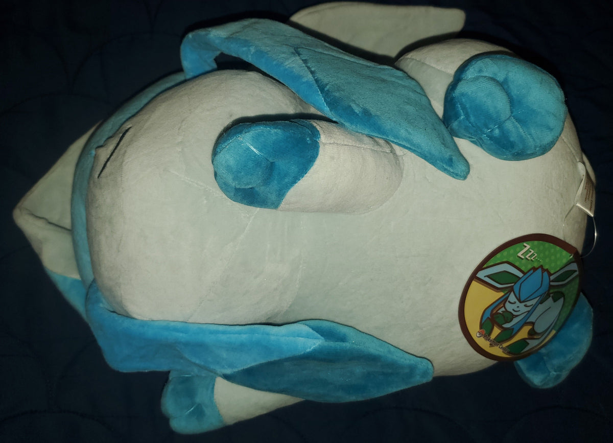 Pokemon Center Glaceon Sleeper Plush Eeveelutions Plush Rare Authentic