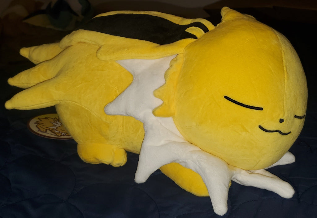 Pokemon Center Jolteon Sleeper Plush Eeveelutions Plush Rare Authentic