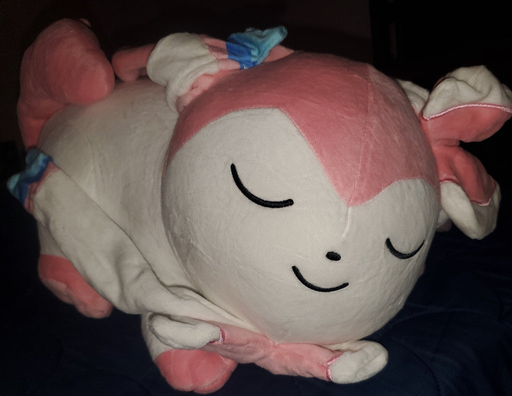 Pokemon Center Sylveon Sleeper Plush Eeveelutions Plush Rare Authentic