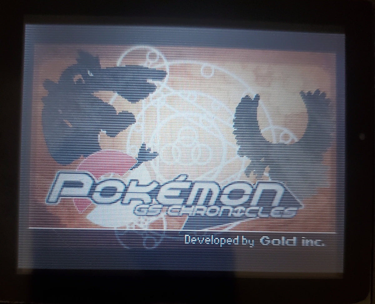 Pokemon GS Chronicles GBA ROM Hack Video Game Boy Advance V 2.7.1