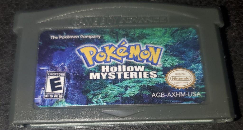 Pokemon Hollow Mysteries GBA ROM Hack Video Game Gameboy Advance