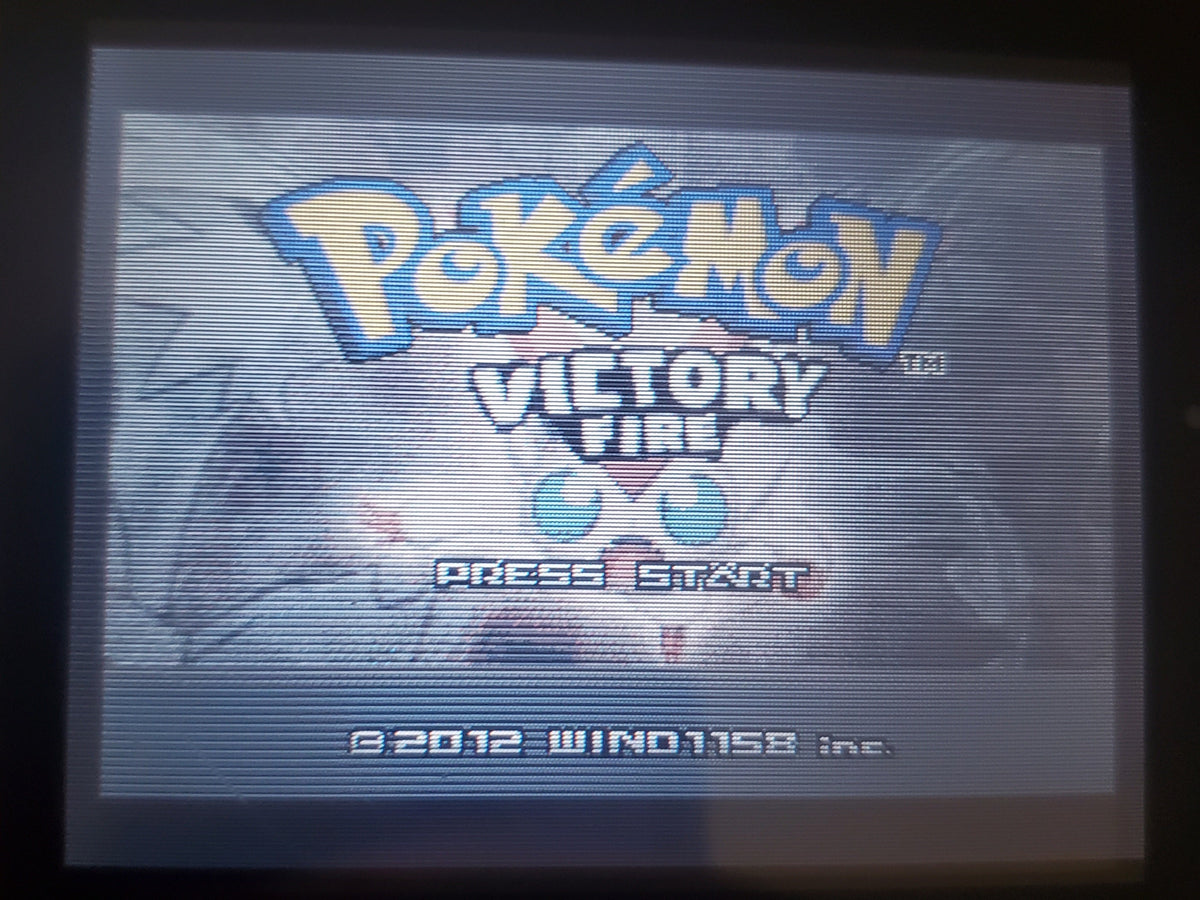 Pokemon Victory Fire GBA ROM Hack Video Game Custom Gameboy Advance