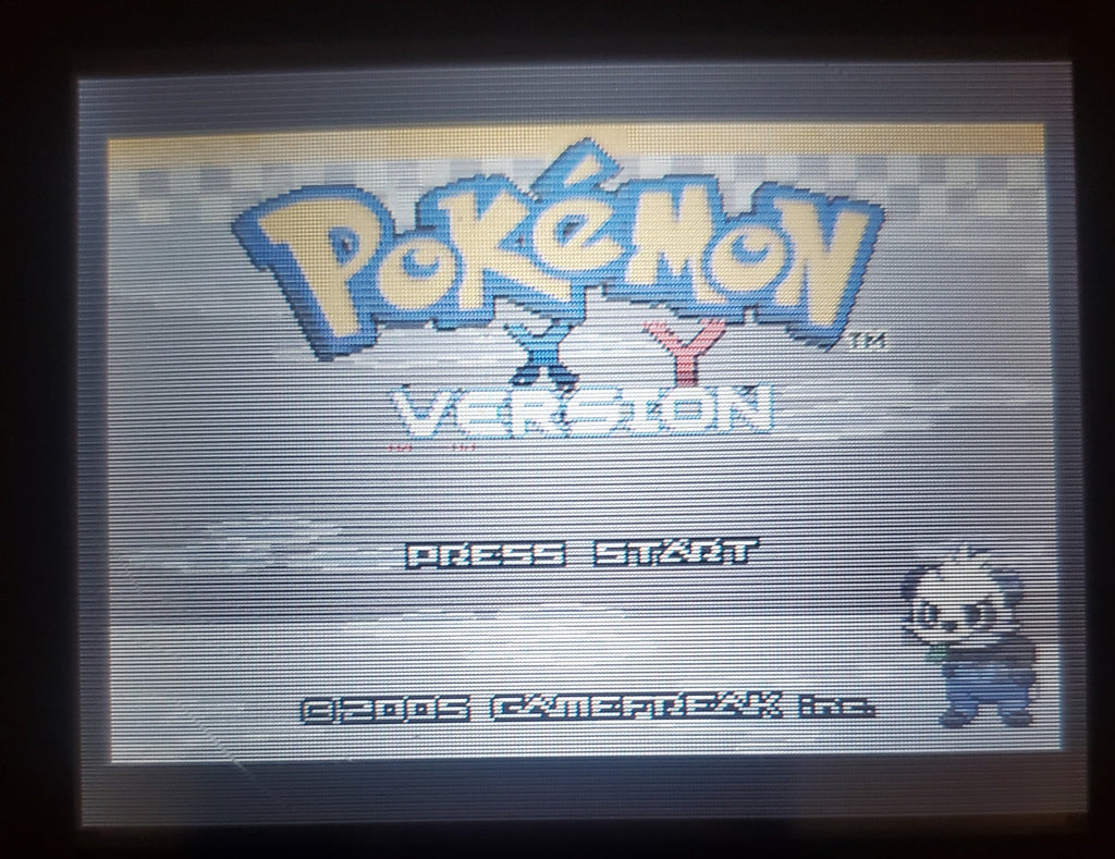 Pokemon X & Y GBA ROM Hack Video Game Custom Gameboy Advance