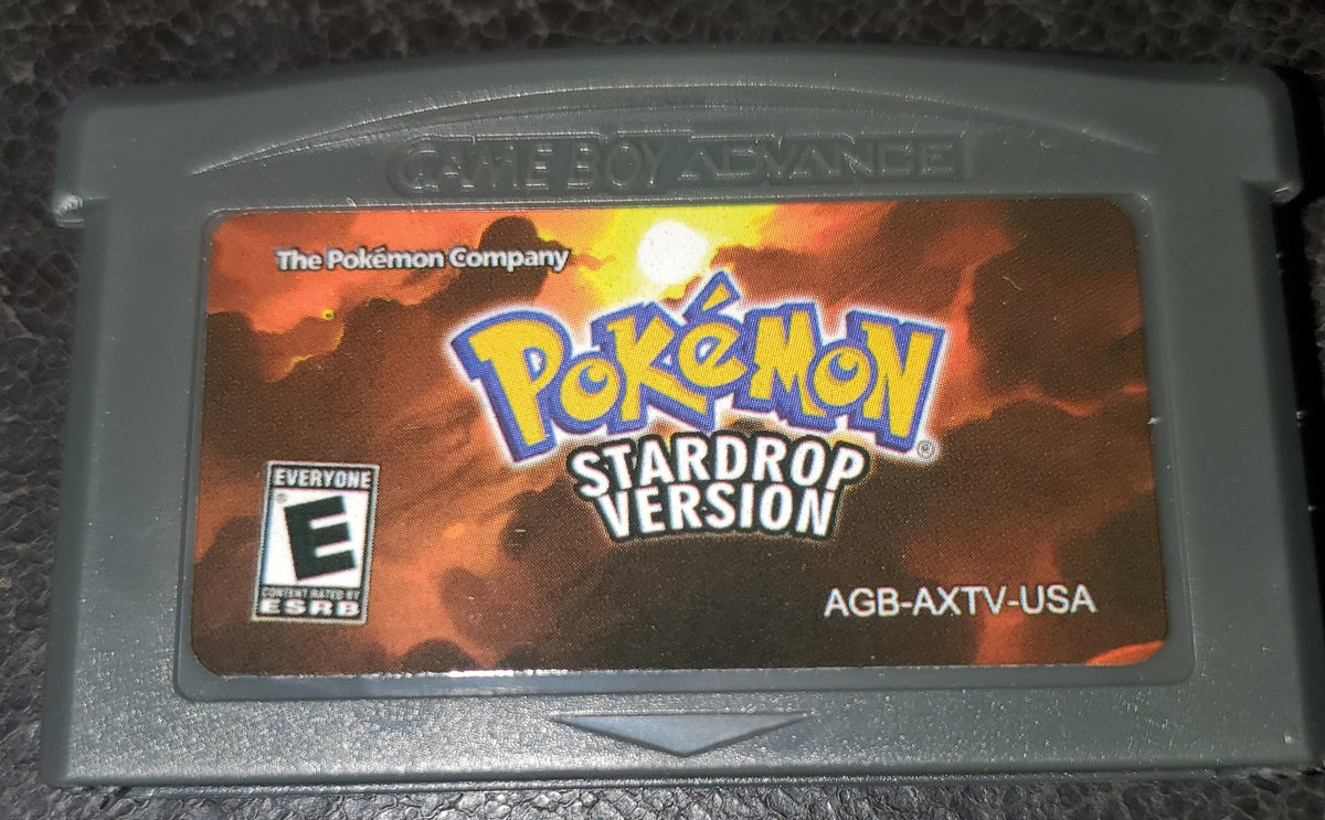 Pokemon Stardrop GBA ROM Hack Video Game Custom Gameboy Advance