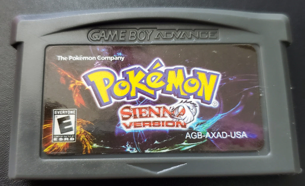 Pokemon Sienna GBA ROM Hack Video Game Custom Gameboy Advance