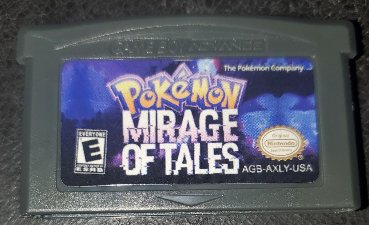 Pokemon Mirage of Tales GBA Video Game ROM Game Boy Advance Custom