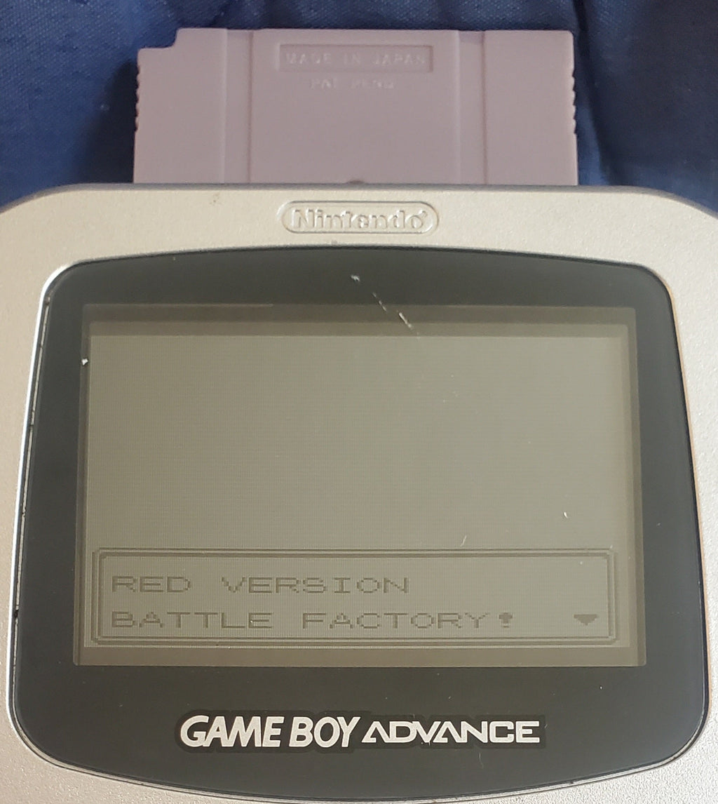 Pokemon Battle Factory GBC ROM Hack Video Game Custom Gameboy Color