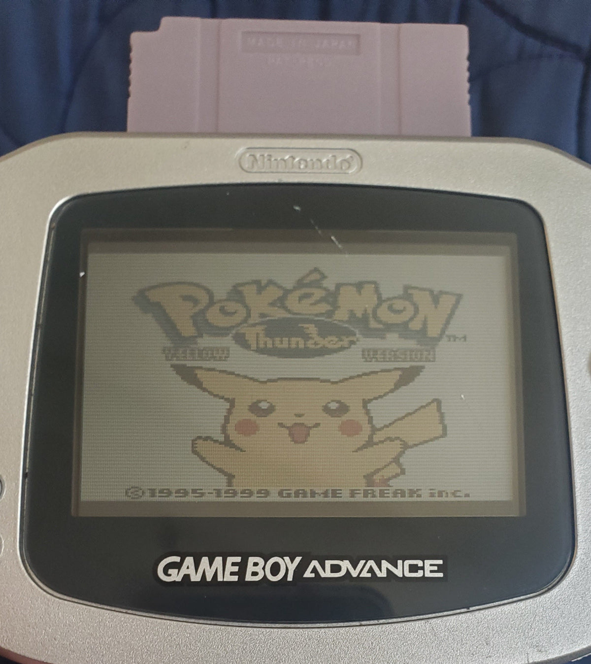 Pokemon Thunder GBC ROM Hack Video Game Custom Gameboy Color