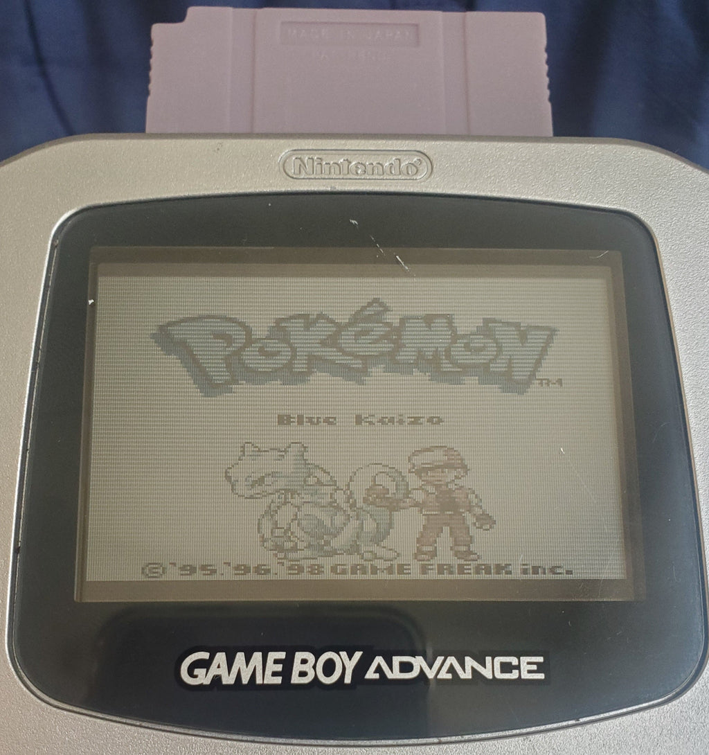 Pokemon Blue Kaizo GBC ROM Hack Video Game Custom Gameboy Color