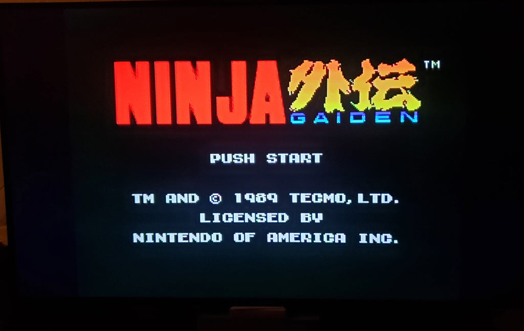 Ninja Gaiden Trilogy SNES Video Game Cartridge Super Nintendo