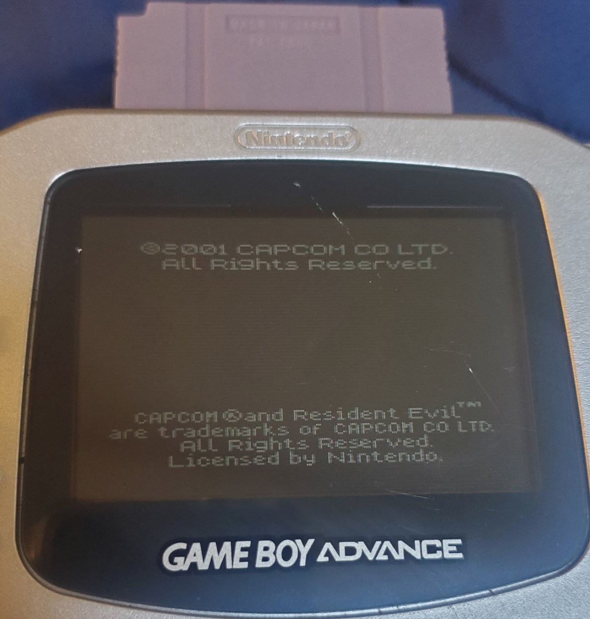Resident Evil Gaiden GBC Video Game Catridge Gameboy Color 2001