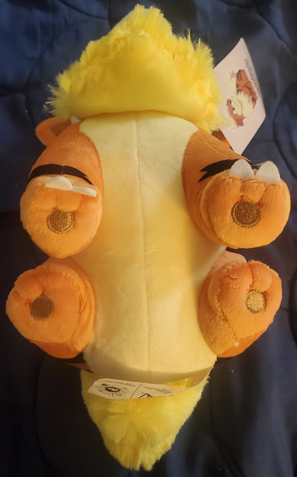 Pokemon Growlithe Plush Soft Stuffed Doll Toys Cute 28 CM Kids