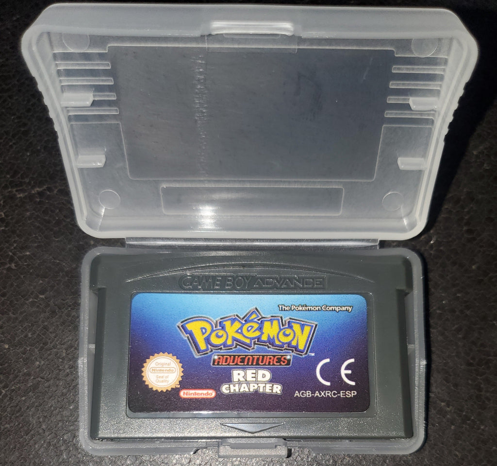 Pokemon Adventures Red Chapter GBA ROM Hack Video Game Boy Advance