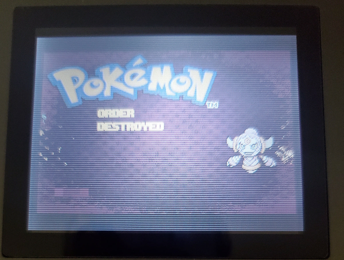 Pokemon Dark Rising GBA ROM Hack Video Game Boy Advance