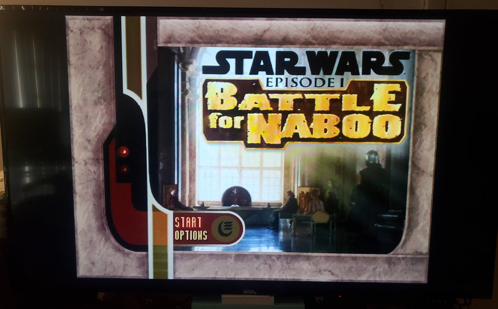 Star Wars Battle of Naboo Nintendo 64 N64 Video Game Cartridge 2000