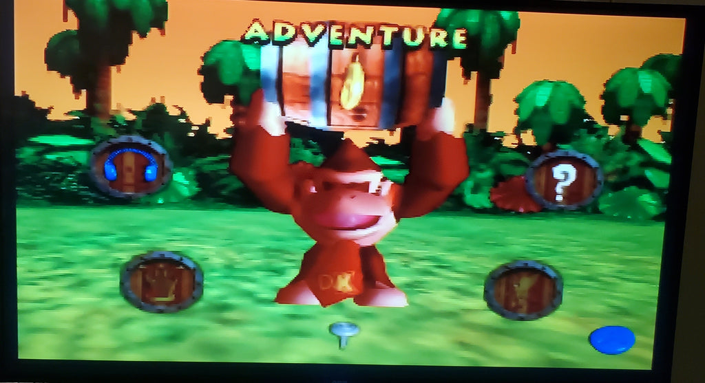 Donkey Kong 64 N64 Nintendo 64 Video Game Cartridge 1999 (Reproduction)