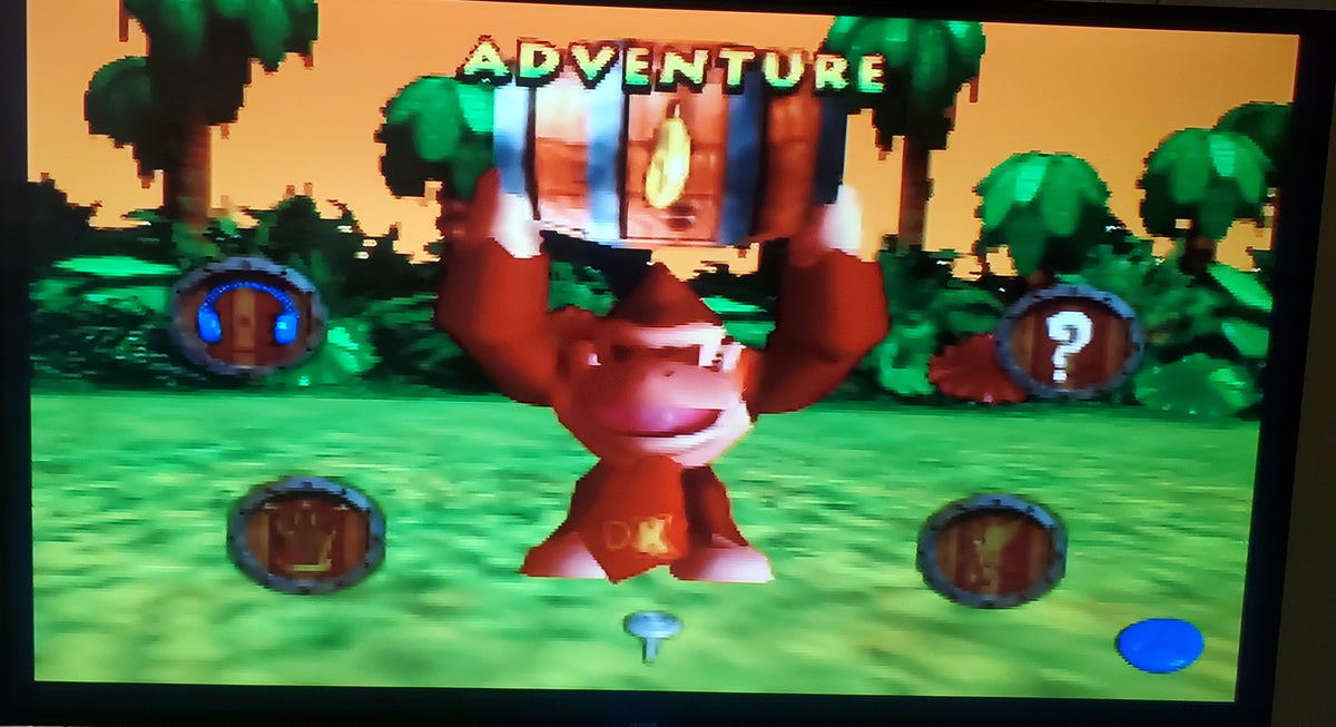 Donkey Kong 64 N64 Nintendo 64 Video Game Cartridge 1999 (Reproduction)