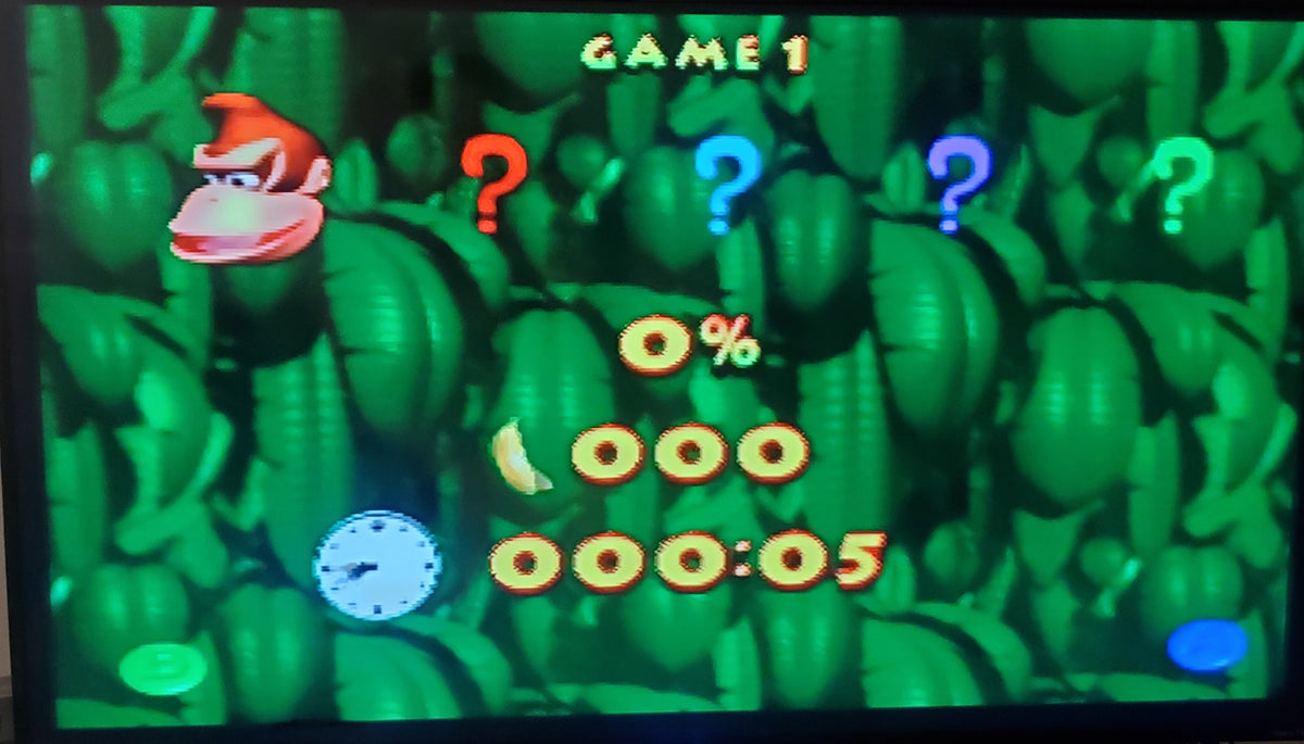 Donkey Kong 64 N64 Nintendo 64 Video Game Cartridge 1999 (Reproduction)