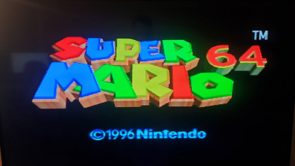 Super Mario 64 — Nintendo 64 (Reproduction)