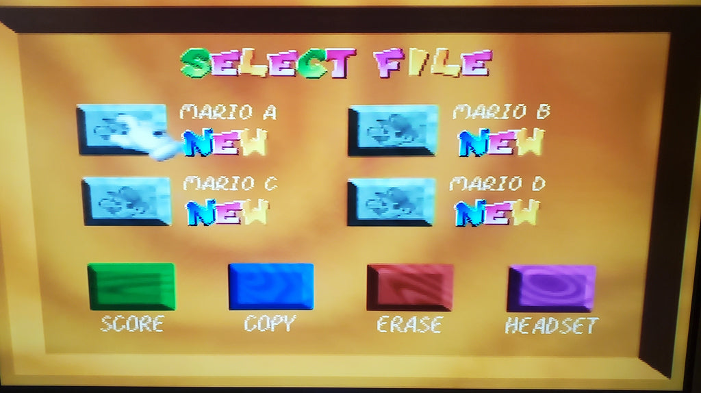 Super Mario 64 — Nintendo 64 (Reproduction)