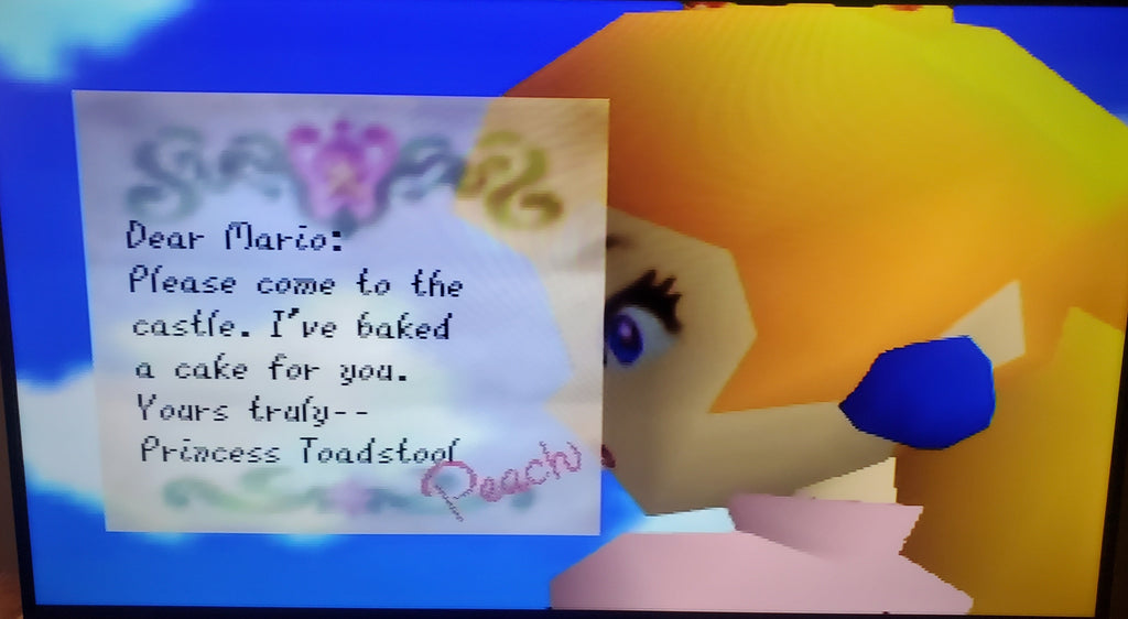 Super Mario 64 — Nintendo 64 (Reproduction)