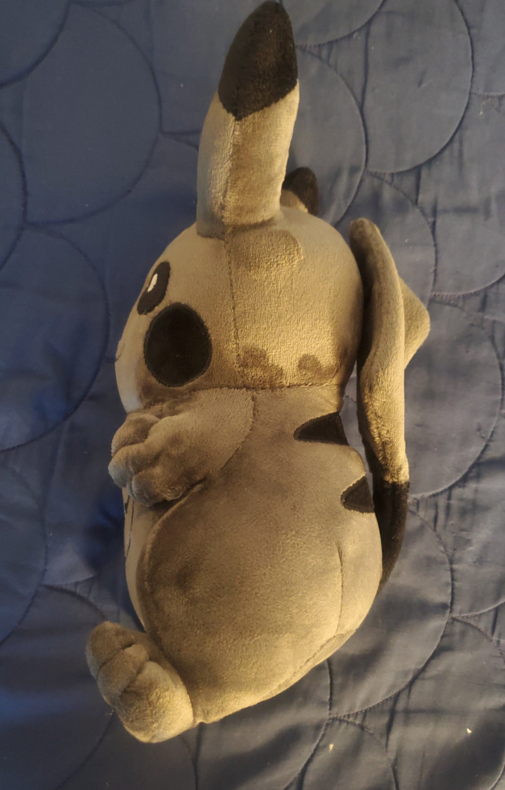 Pokemon Dark Pikachu Plush Soft Stuffed Doll Toys Cute 28 CM Kids