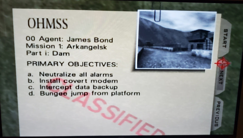 Goldeneye 007 — Nintendo 64 (Reproduction)