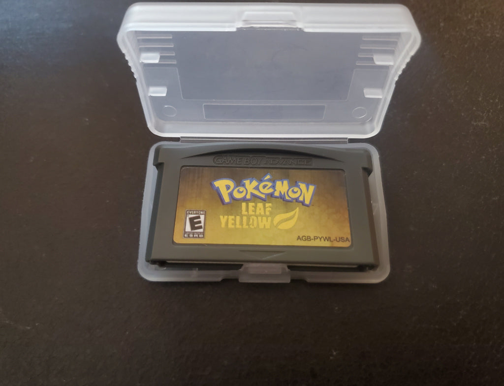 Pokemon Leaf Yellow GBA ROM Hack Video Game Custom Gameboy Advance