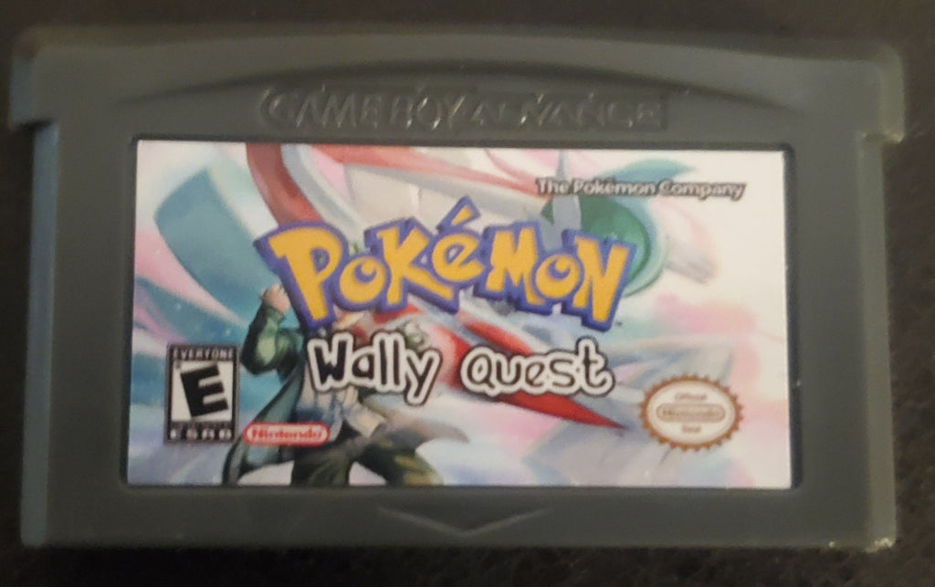 Pokemon Wally Quest GBA Pokemon ROM Hack Video Game Boy Advance