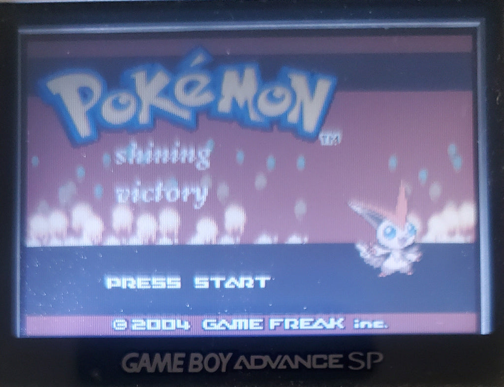 Pokemon Shining Victory GBA Pokemon ROM Hack Video Game Boy Advance