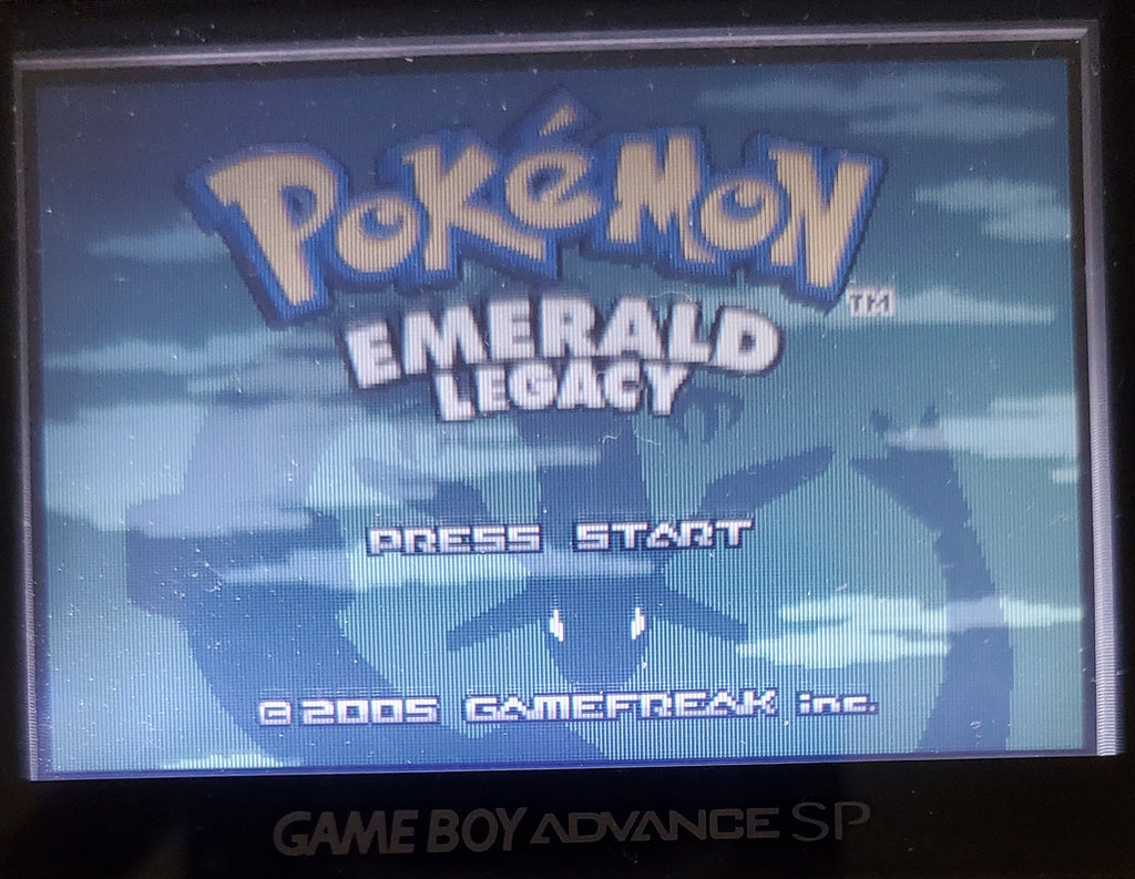 Pokemon Emerald Legacy GBA Pokemon ROM Hack Video Game Boy Advance