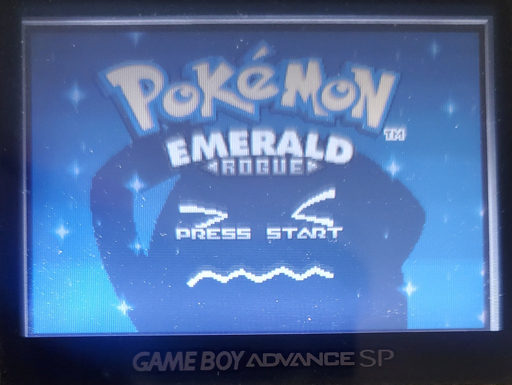 Pokemon Emerald Rogue GBA Pokemon ROM Hack Game Boy Advance