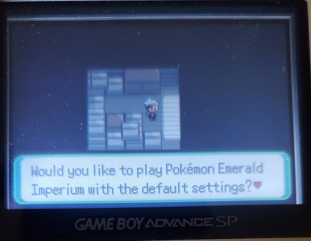 Pokemon Emerald Imperium GBA ROM Hack Video Game Boy Advance