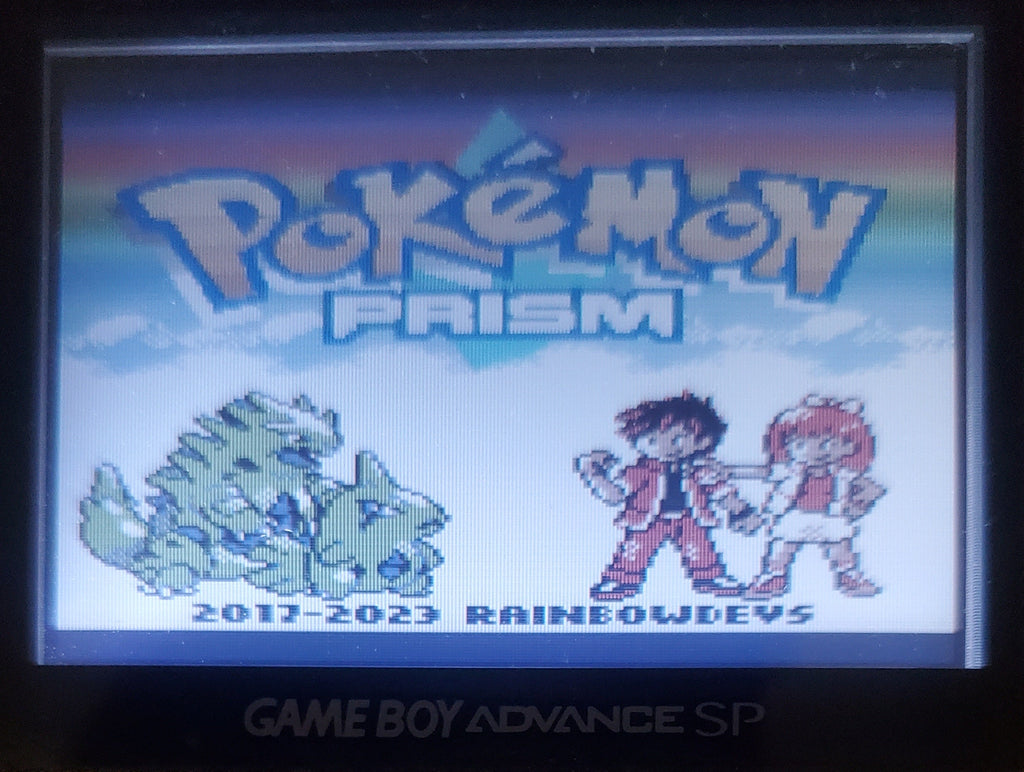 Pokemon Prism GBC ROM Hack Video Game Boy Color
