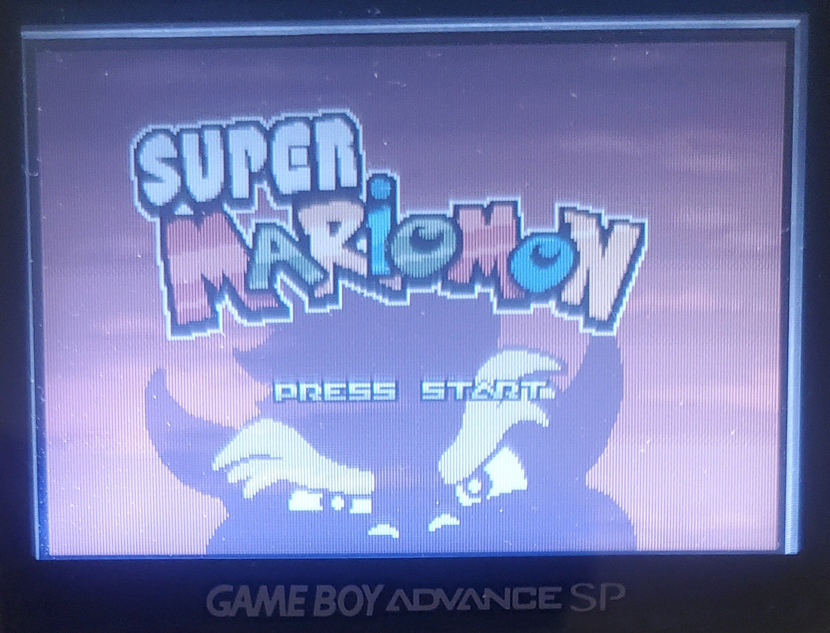 Super MarioMon GBA ROM Hack Video Game Boy Advance Pokemon