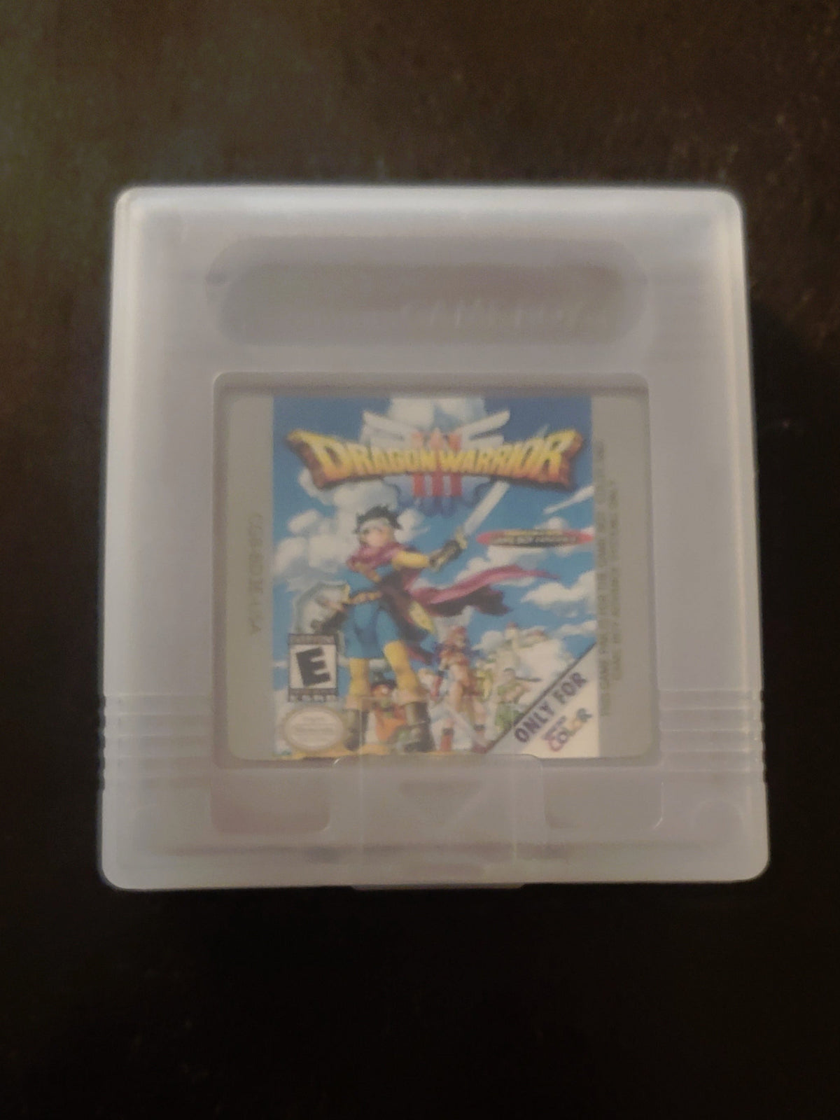 Dragon Warrior 3 Gameboy Color GBC Video Game Catridge 2001