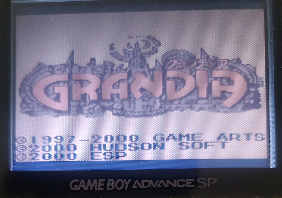 Grandia Parallel Trippers GBC Video Game Catridge Gameboy Color
