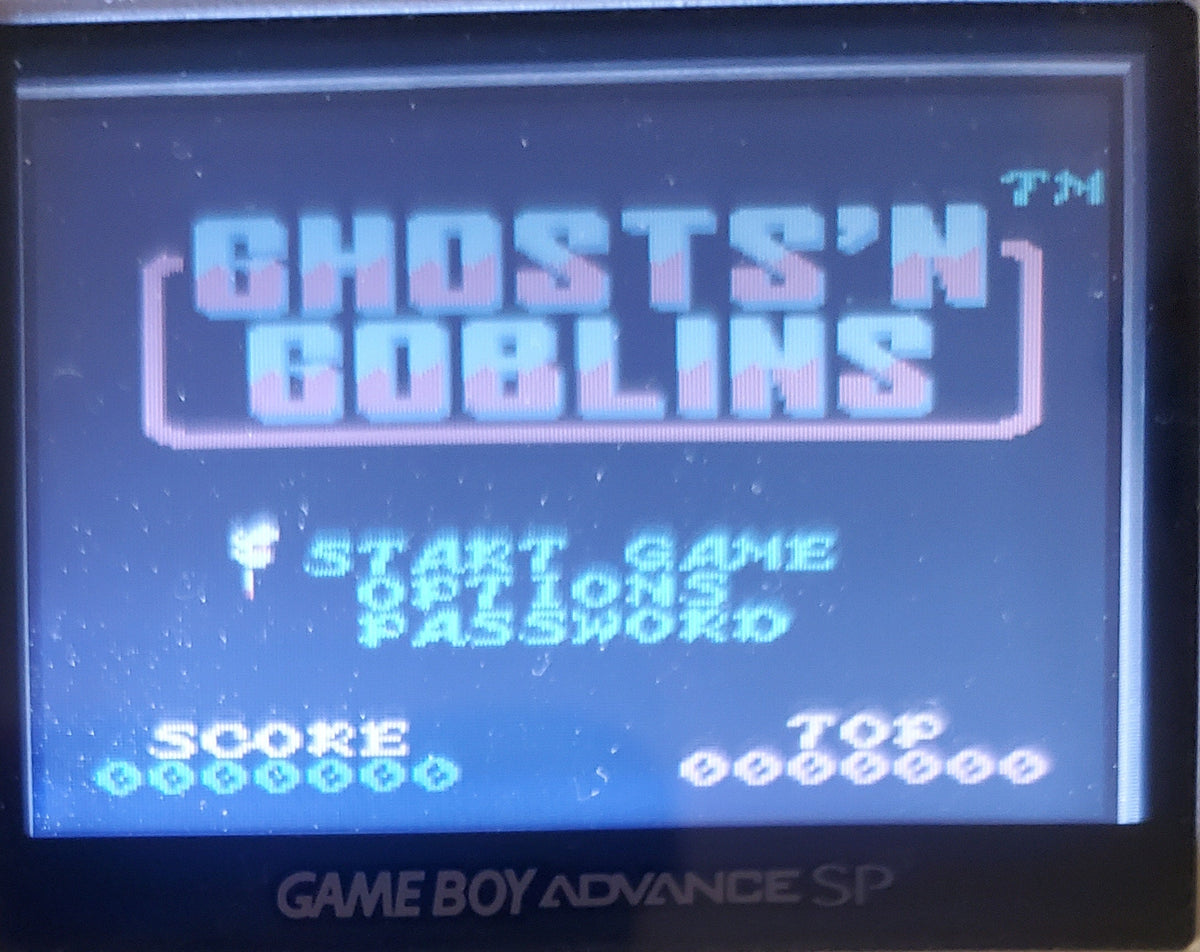 Ghosts N Goblins GBC Video Game Catridge Gameboy Color 2000