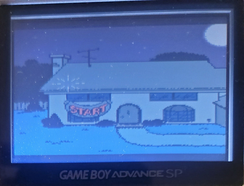 The Simpsons Treehouse of Horror GBC Video Game Catridge Gameboy Color