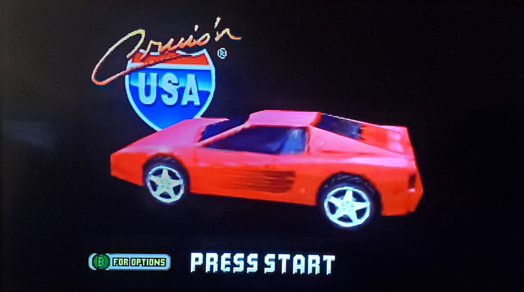 Cruis'n USA N64 Nintendo 64 Video Game Cartridge 1996