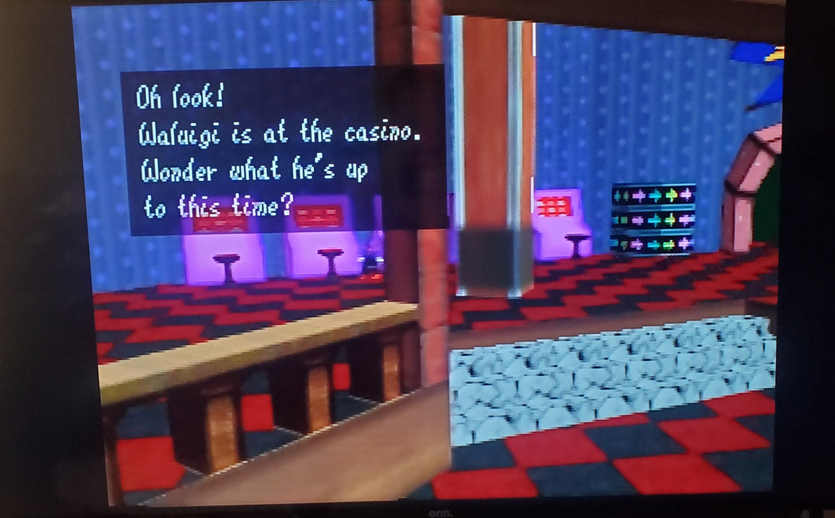 Waluigi's Taco Stand N64 Nintendo 64 Video Game Cartridge