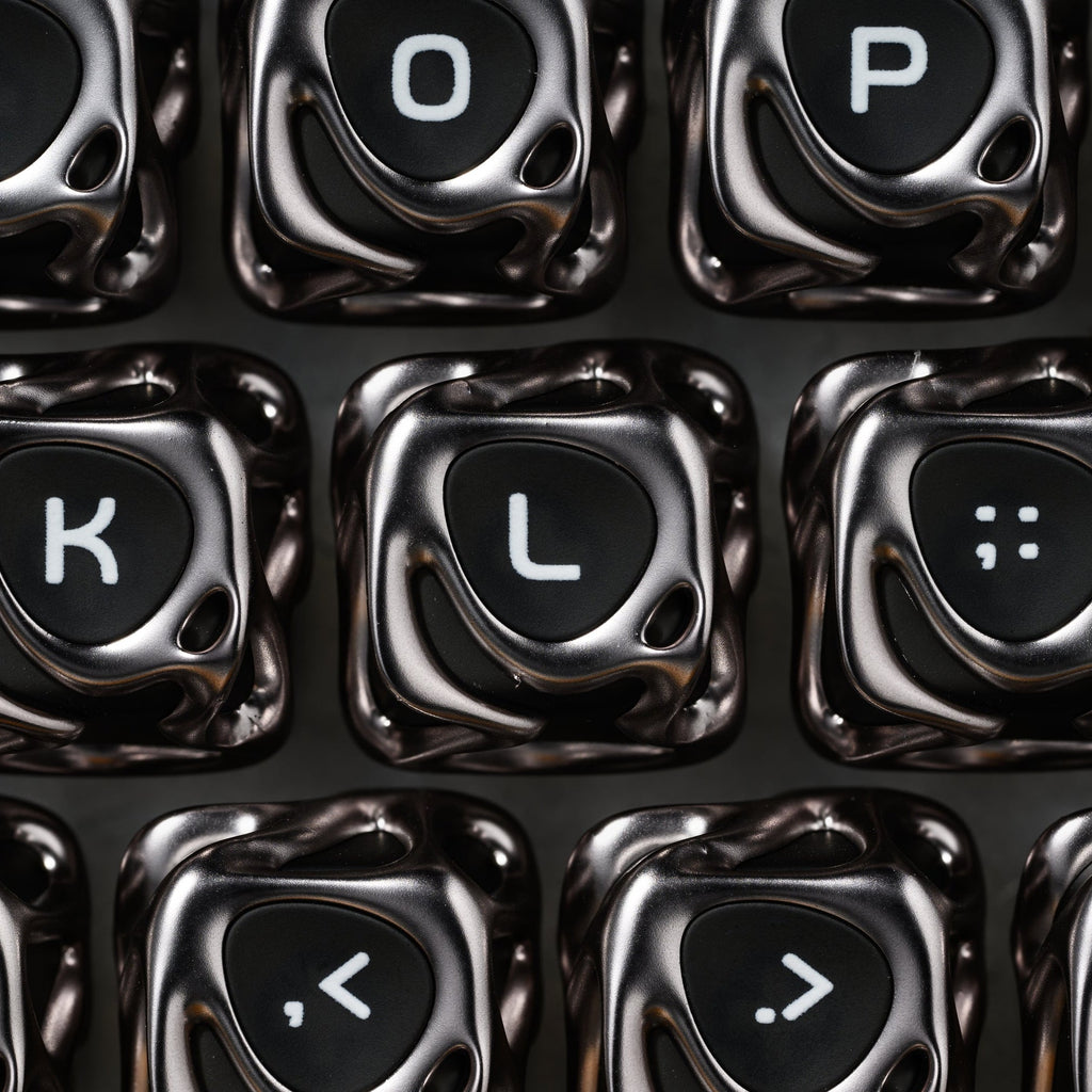 XVX Venom Themed Liquid Metallic Electroplating ABS+PC Keycap Set