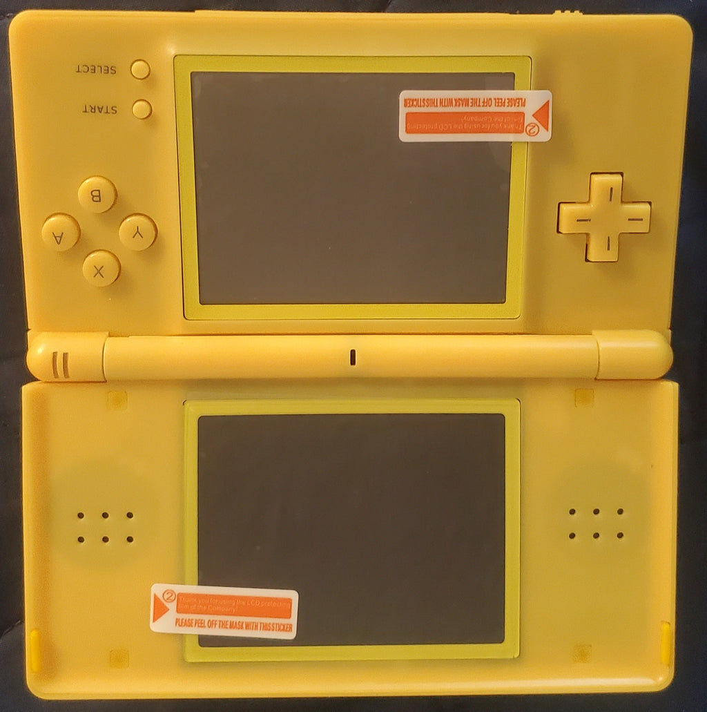 Nintendo DS Lite Console DBZ Yellow Goku NDS, DSL, DSi, and GBA