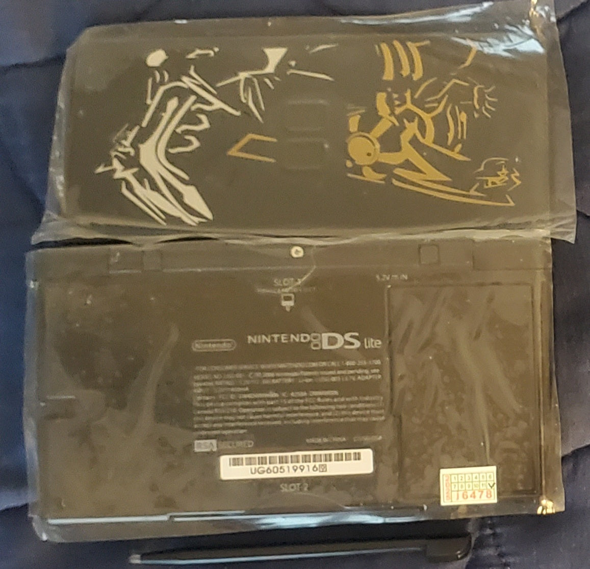 Nintendo DS Lite Console Pokemon Dialga & Palkia NDS, DSL, DSi, and GBA