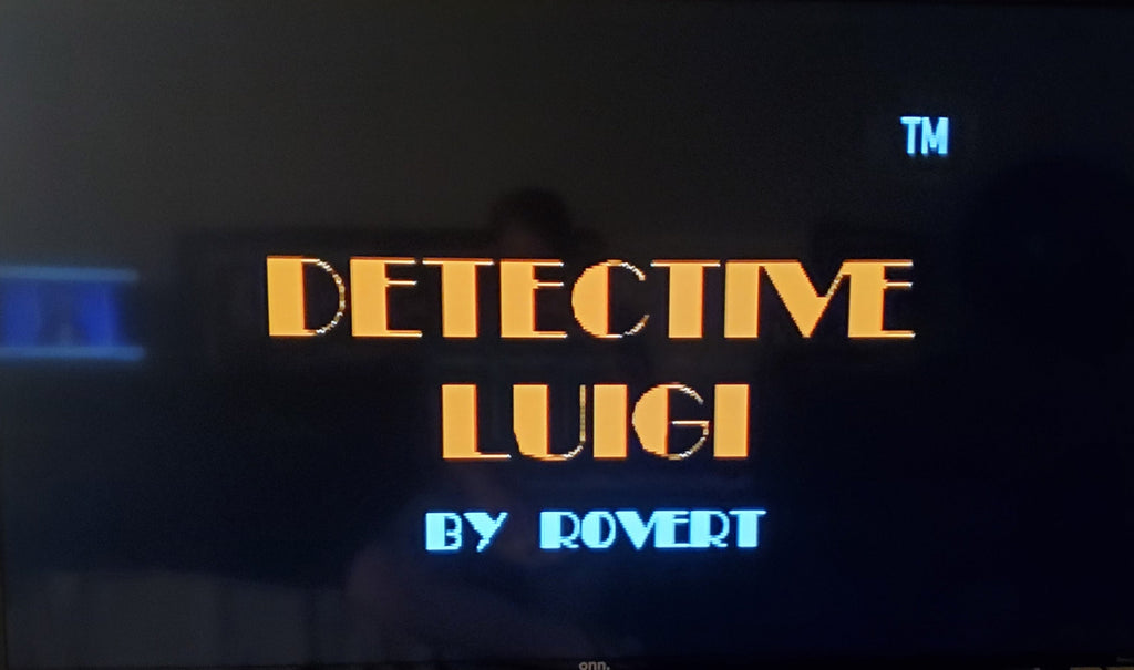 Detective Luigi N64 Nintendo 64 Video Game Cartridge ROM Hack