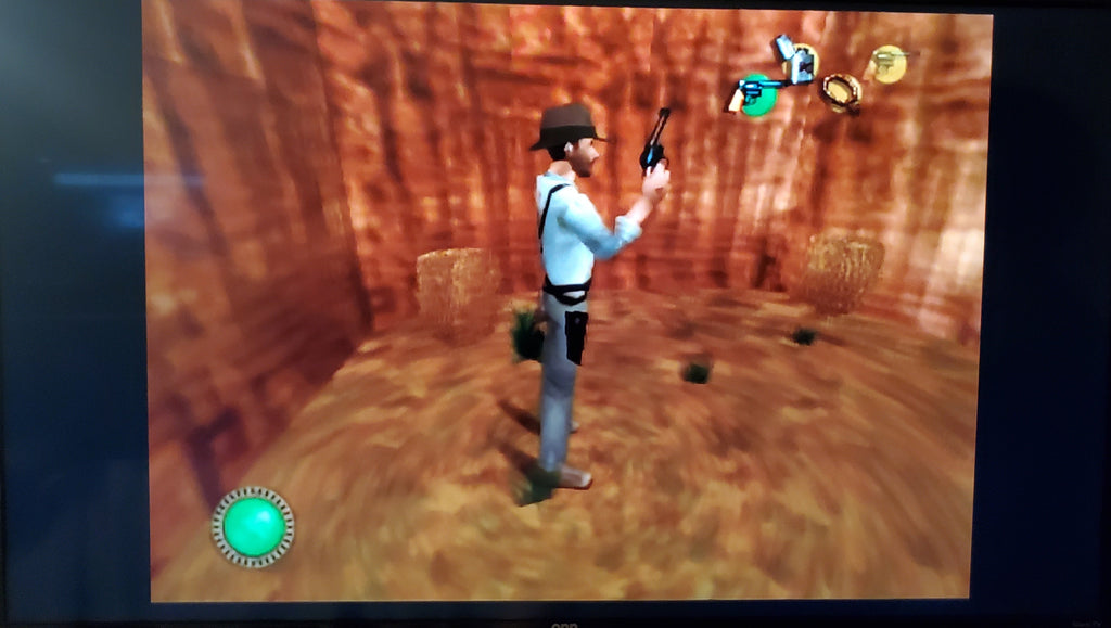 Indiana Jones and the Infernal Machine N64 Nintendo 64 Video Game 1999